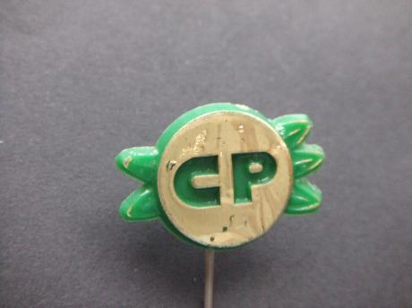 Limonadefabriek CP. firma C. Polak en zonen NV in Groningen logo goudgroen